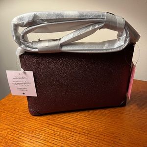 Kate Spade Deep Purple Glitter purse